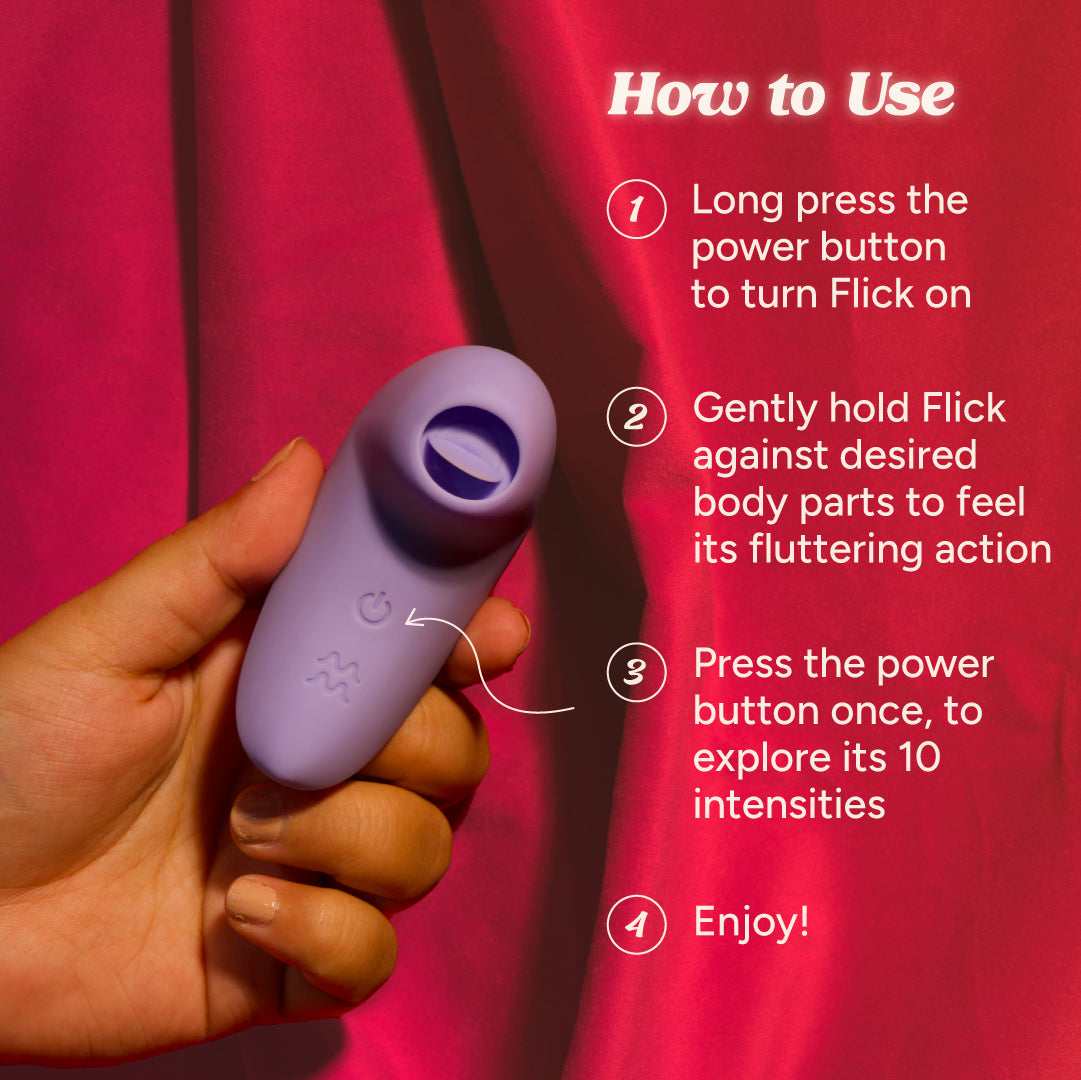MyMuse Flick Tongue Massager | Sensual, Unique, Precise Stimulation MyMuse Flick Tongue Massager | Sensual, Unique, Precise Stimulation