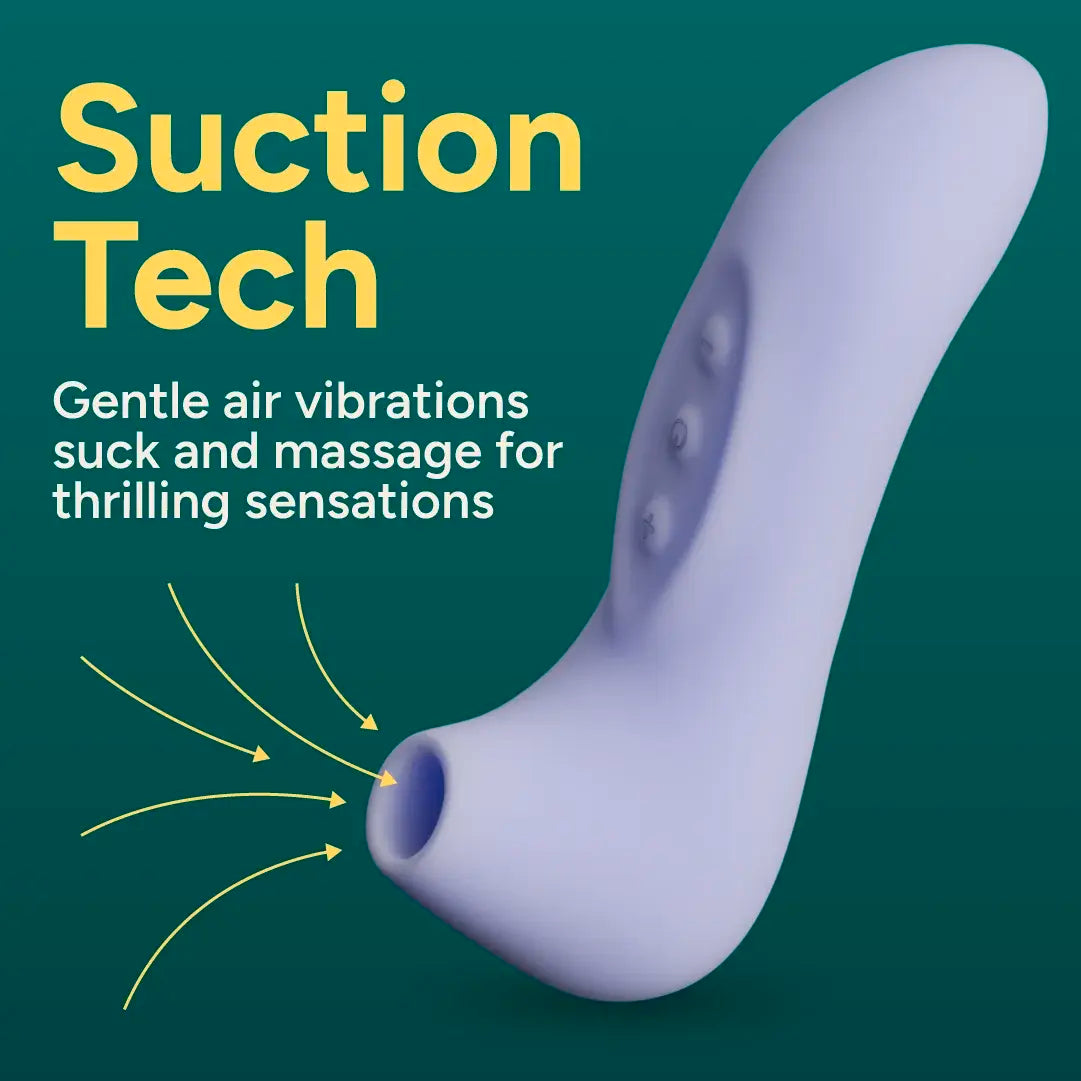 MyMuse Breeze Suction Massager | Compact, Gentle, Air Pulsation MyMuse Breeze Suction Massager | Compact, Gentle, Air Pulsation