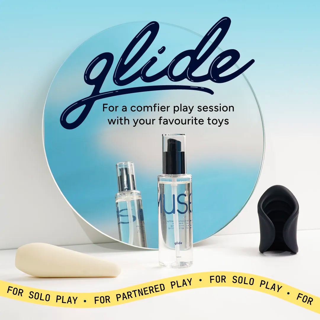 MyMuse Glide Water-Based Lubricant | All Natural, Gentle, pH-Balanced MyMuse Glide Water-Based Lubricant | All Natural, Gentle, pH-Balanced