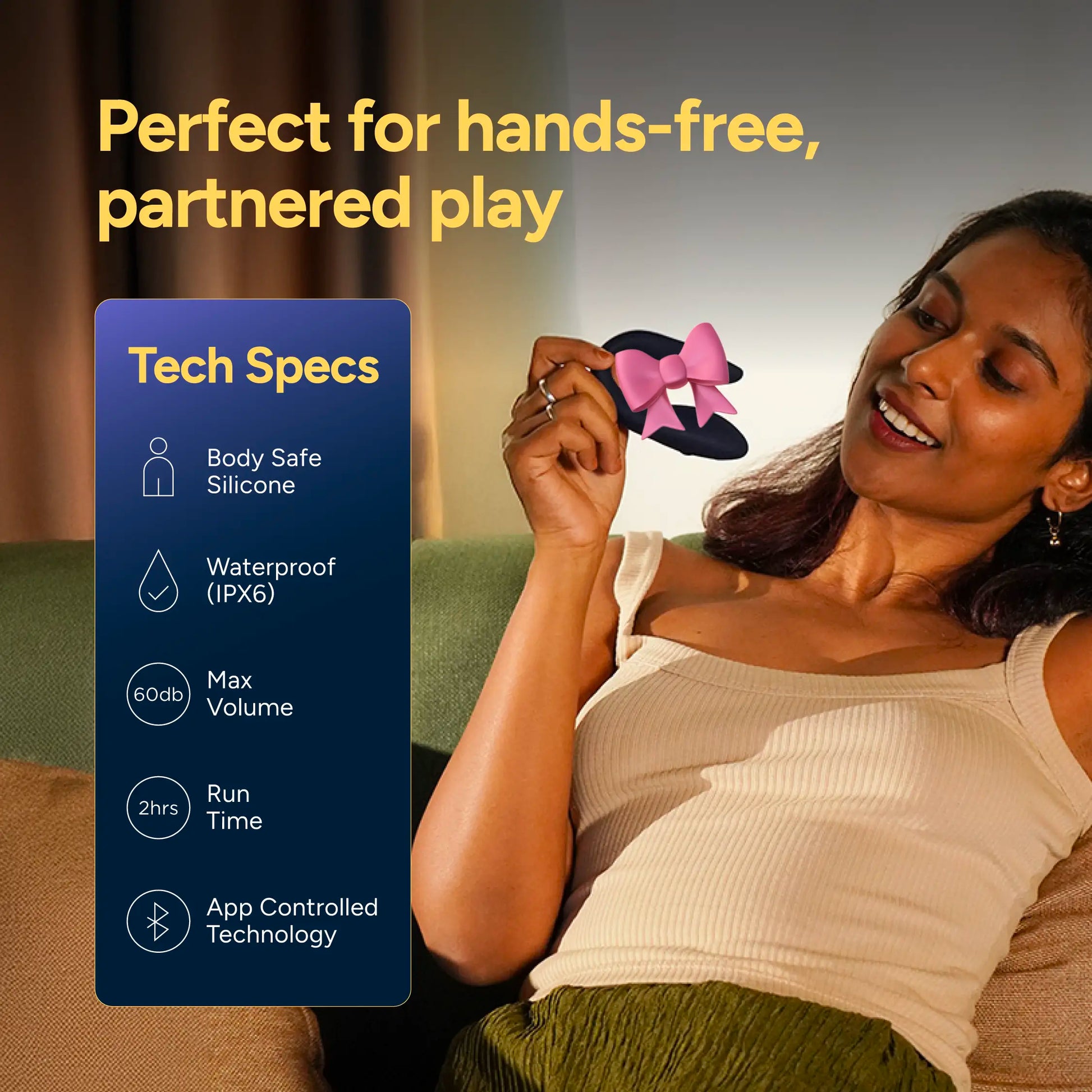 MyMuse Link+ Internal & External Device | App-Controlled, Long Distance