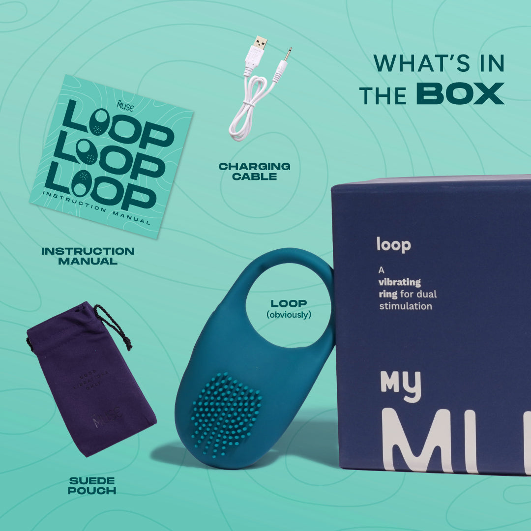 Enjoy Prolonged Pleasure With MyMuse's Loop Vibrating Ring Enjoy Prolonged Pleasure With MyMuse's Loop Vibrating Ring