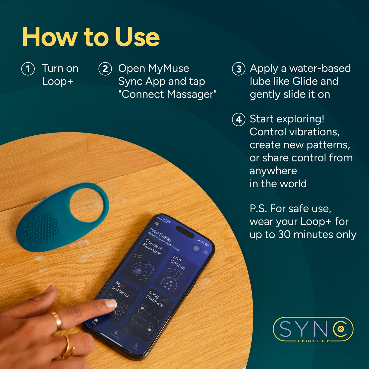 Loop Device Replacement Enjoy Prolonged Pleasure With MyMuse's Loop Vibrating Ring