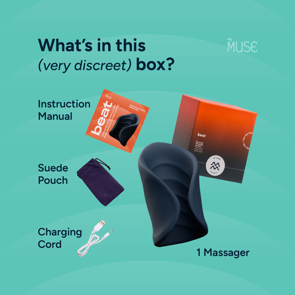 MyMuse Beat Vibrating Stroker | Intense, Powerful Vibrations MyMuse Beat Vibrating Stroker | Intense, Powerful Vibrations