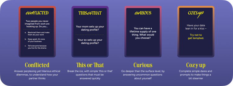 Antidate Break The Ice On Dates With Antidate Card Game For Couples